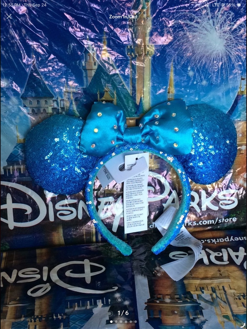Disney parks Minnie Mouse ears